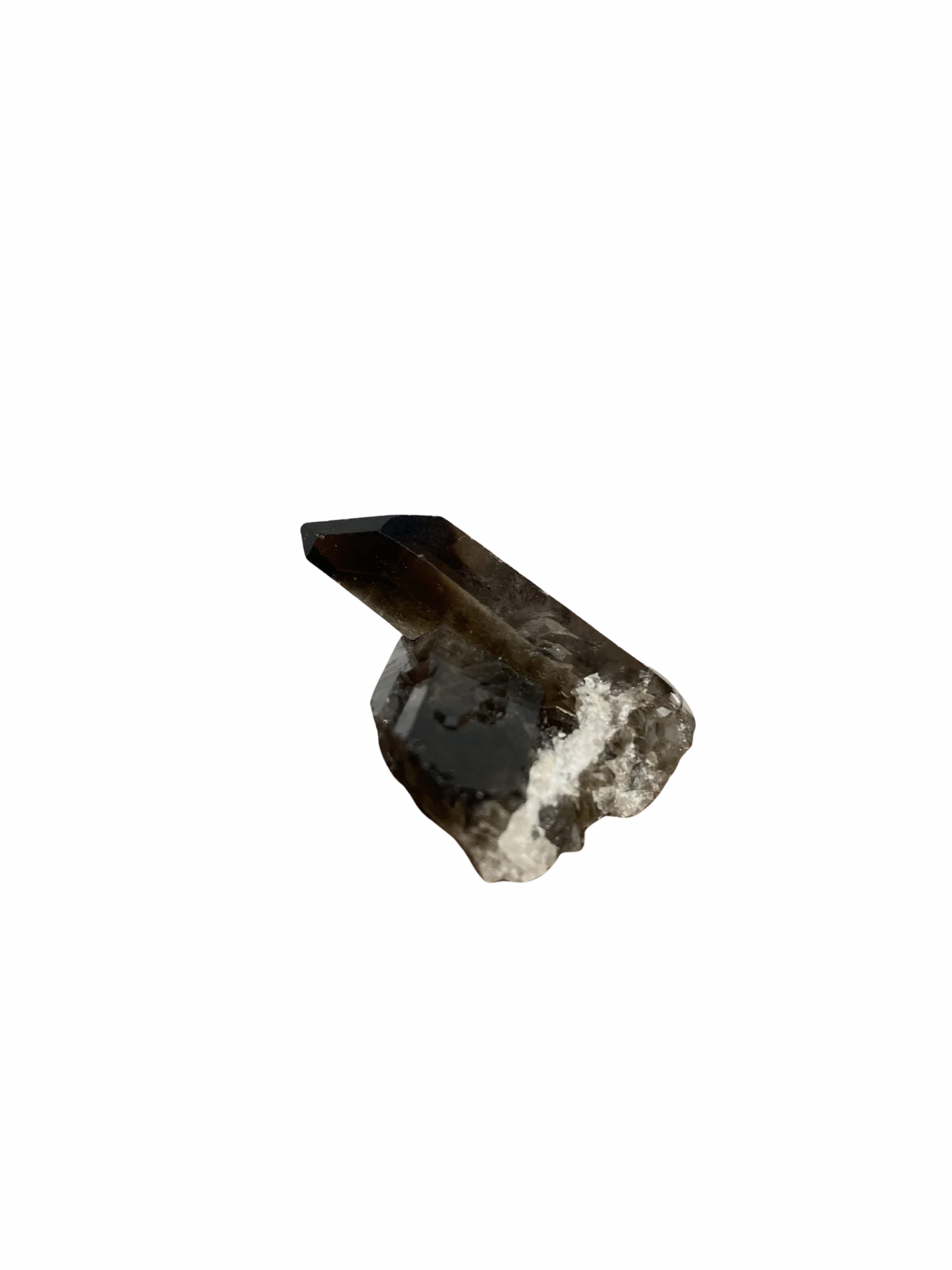 Smoky quartz cluster