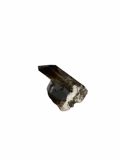 Smoky quartz cluster