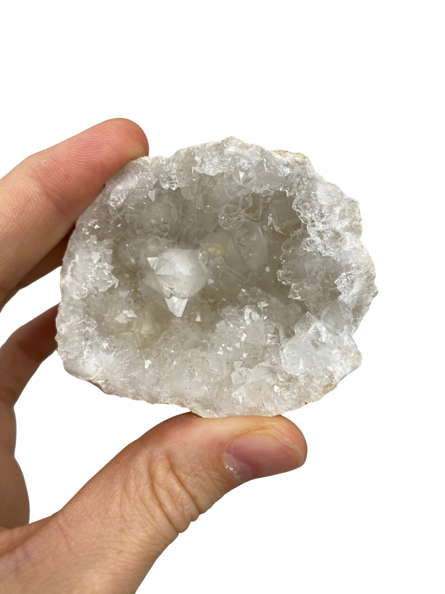 Kwarts geode half 1 (Marokko)