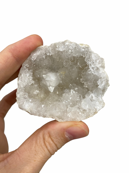 Kwarts geode half 1 (Marokko)