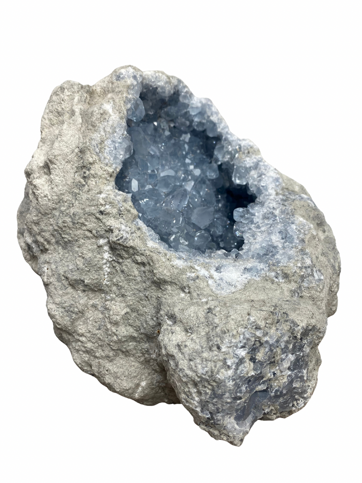 Celestien geode XL (Madagascar) | 9,5 kg