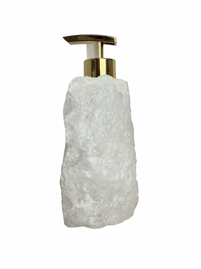 Zeeppomp van Bergkristal goud 6