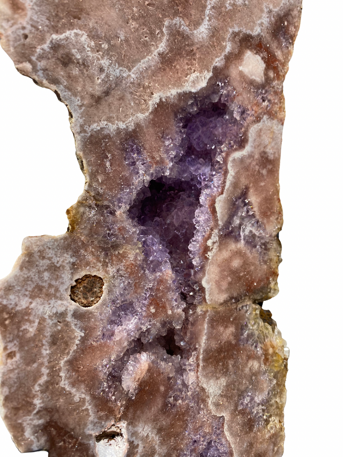 Roze Amethist (Chalcedoon) op standaard (Brazilië) | 2,2 kg