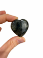Labradorite heart