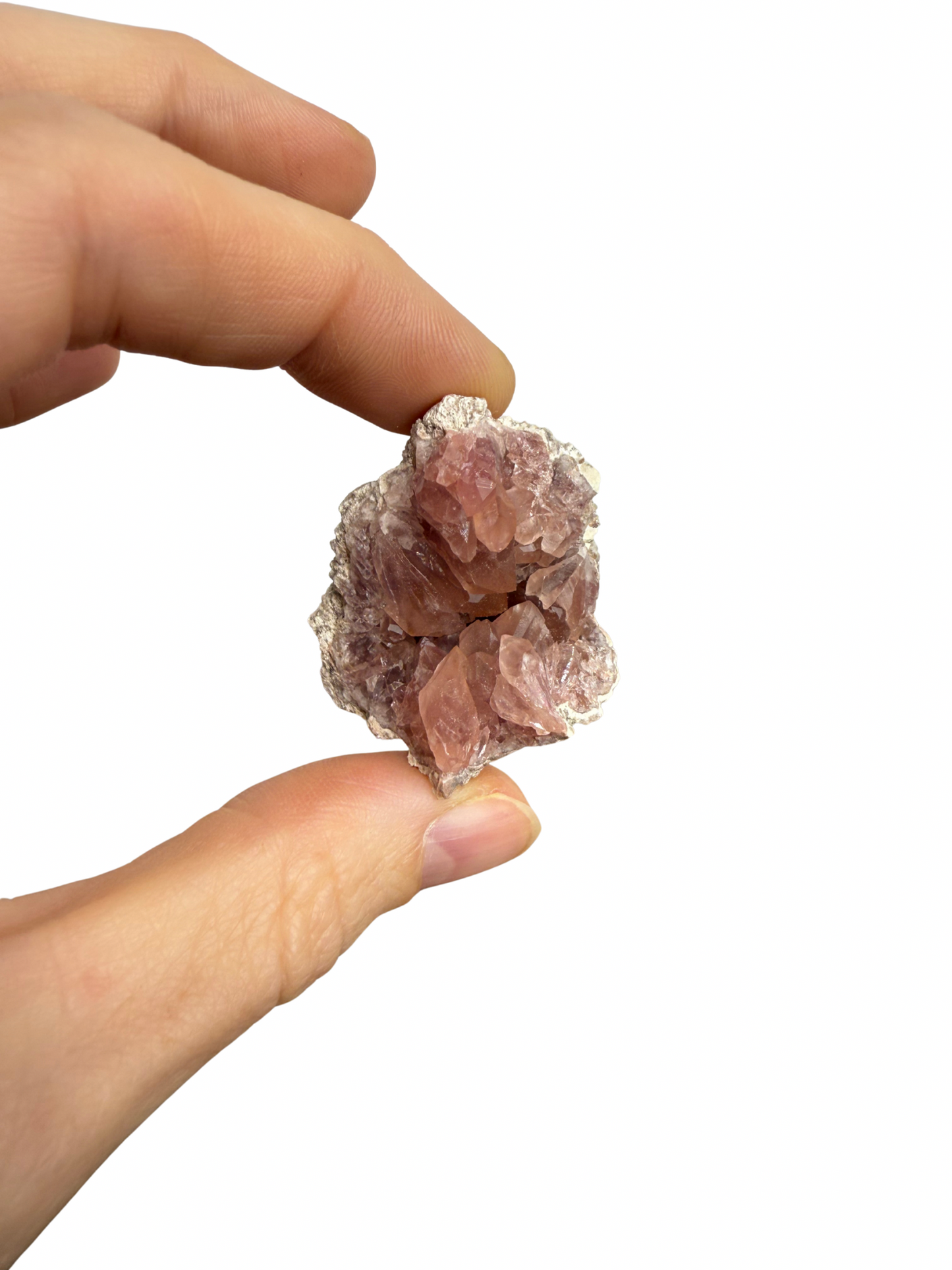 Roze Amethist geode uit Patagonië 1