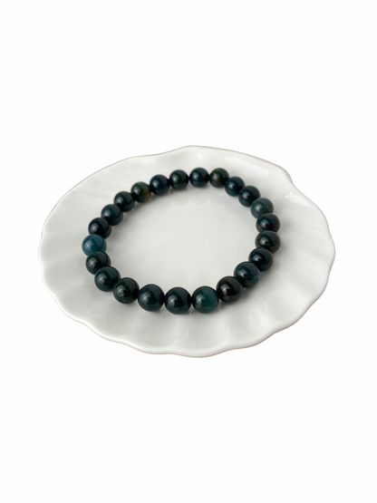 Heliotroop kogelarmband 8 mm