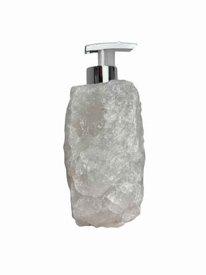 Zeeppomp van Bergkristal zilver 1