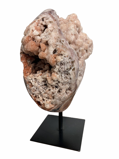 Pink Amethyst (Chalcedony) on stand