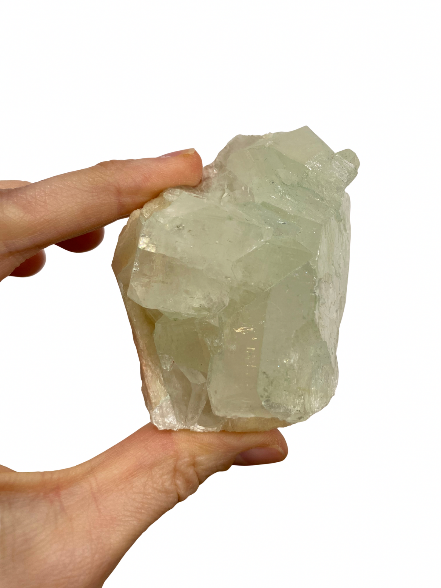 Apofyliet met Stilbiet cluster