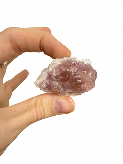 Roze Amethist geode uit Patagonië 5