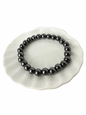 Hematite ball bracelet 8 mm