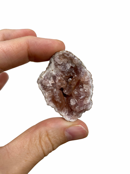 Roze Amethist geode uit Patagonië (Argentinië) 1