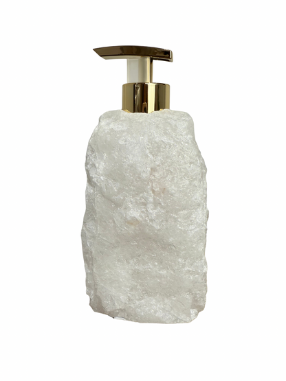 Zeeppomp van Bergkristal goud 3