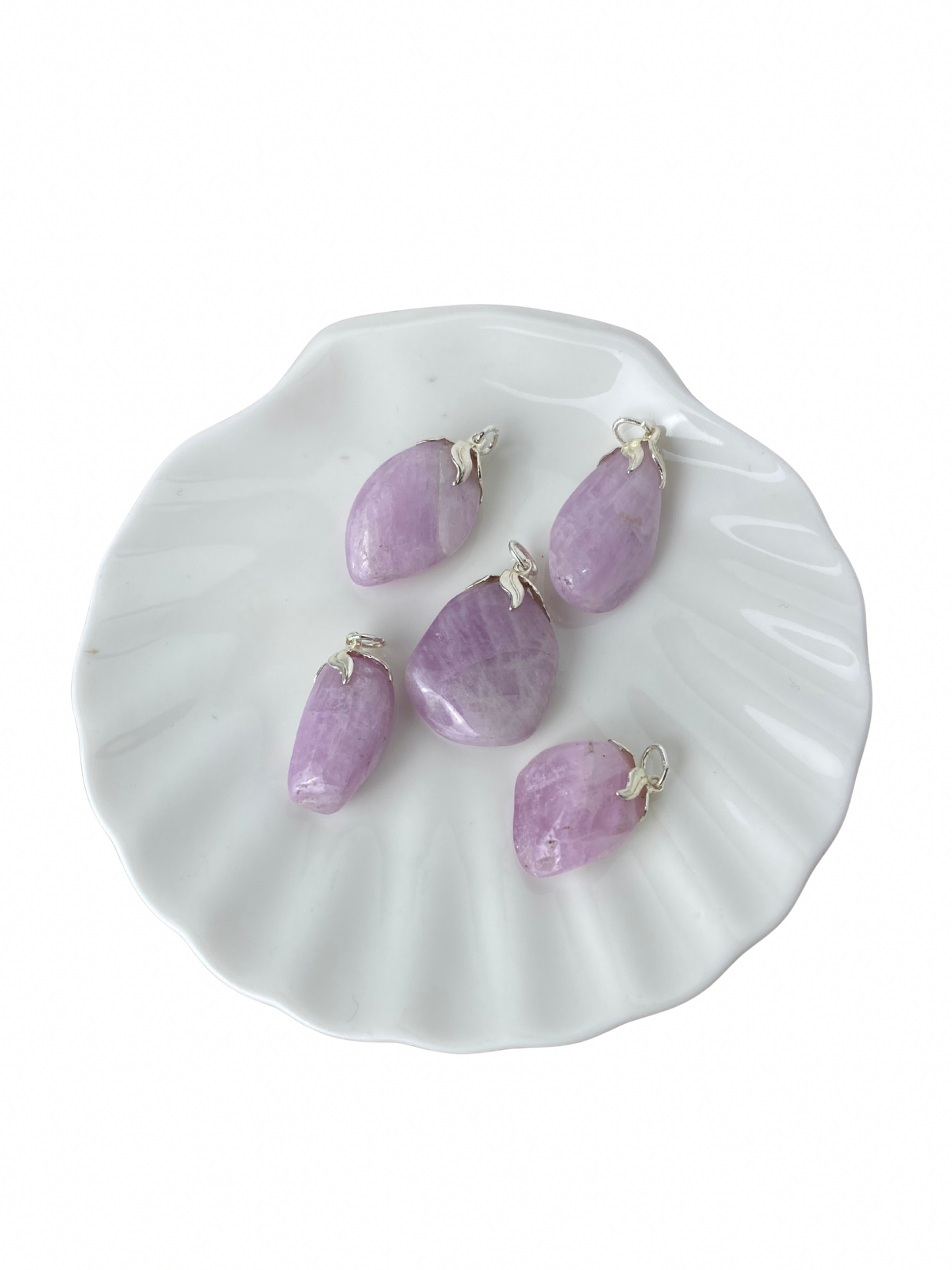 Kunziet trommelsteen hanger