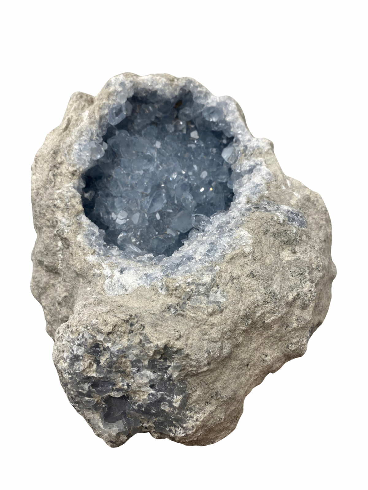 Celestien geode XL (Madagascar) | 9,5 kg