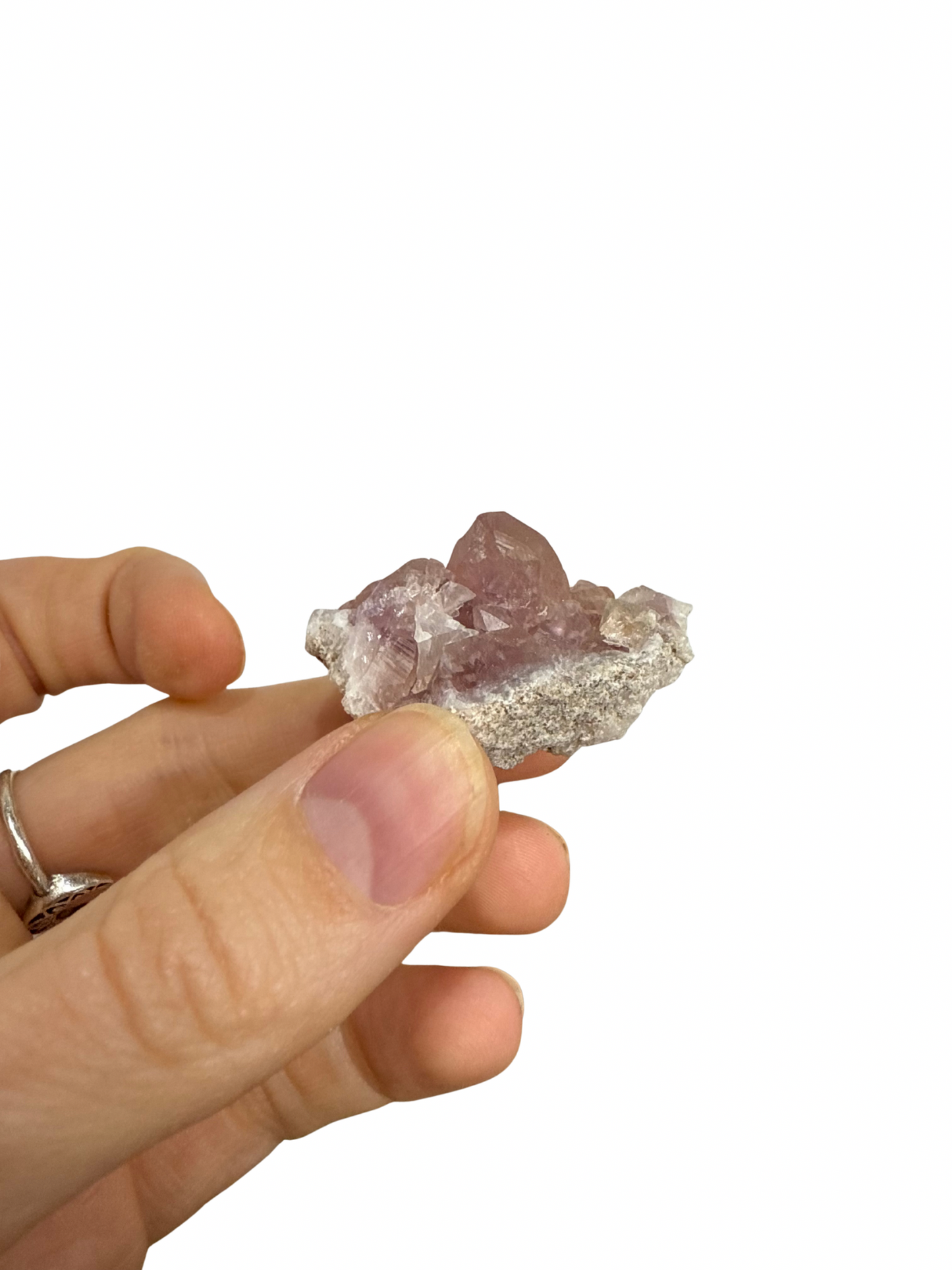 Roze Amethist geode uit Patagonië 9