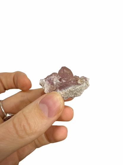 Roze Amethist geode uit Patagonië 9