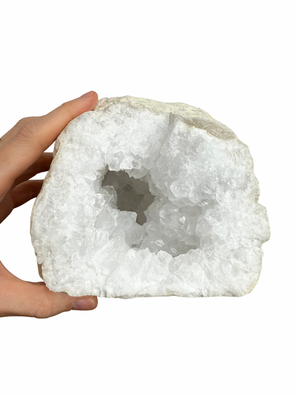 Kwarts geode half 3