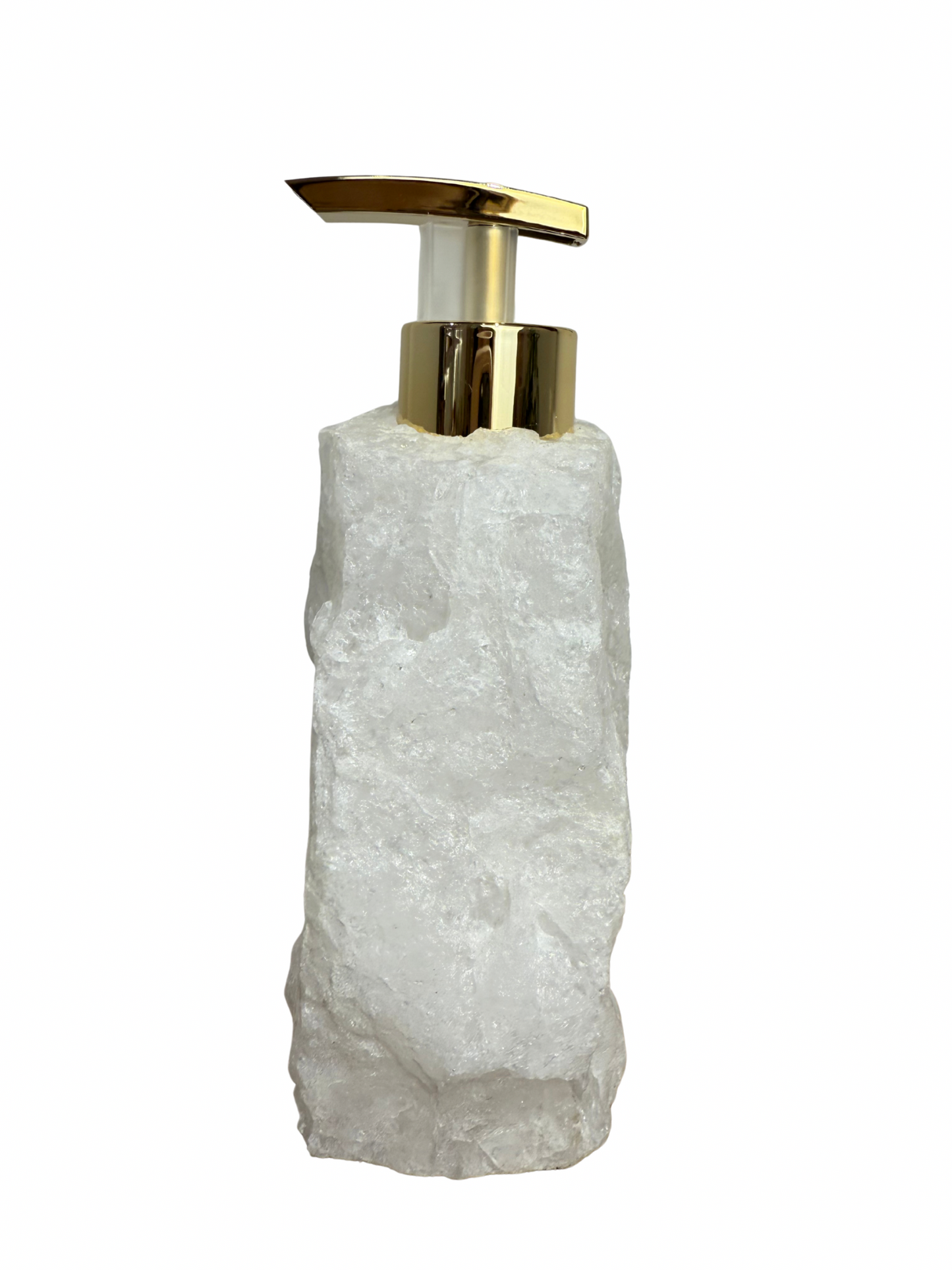 Zeeppomp van Bergkristal goud 2