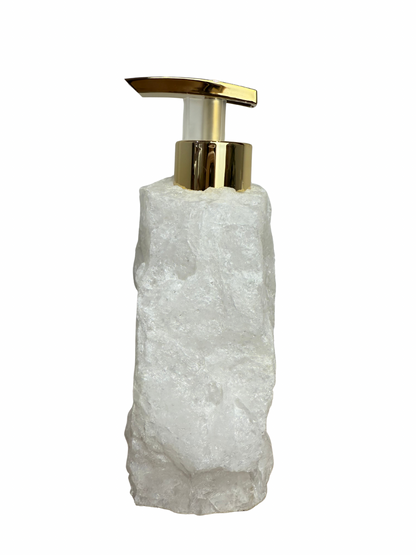 Zeeppomp van Bergkristal goud 2