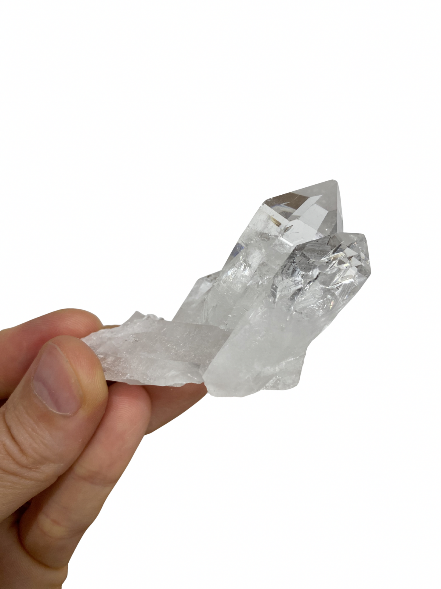 Rock crystal cluster