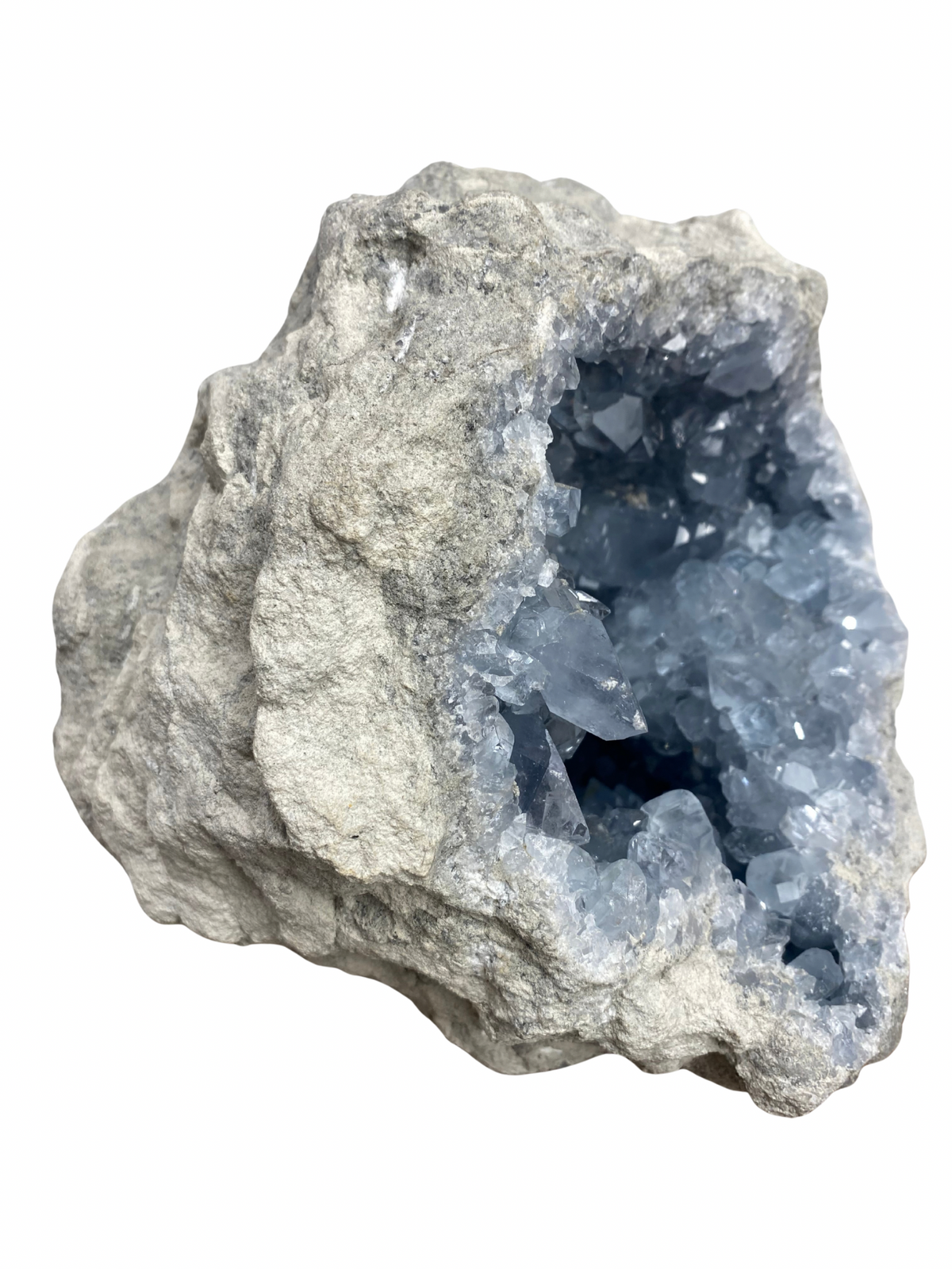 Celestien geode XL (Madagascar) | 9,5 kg