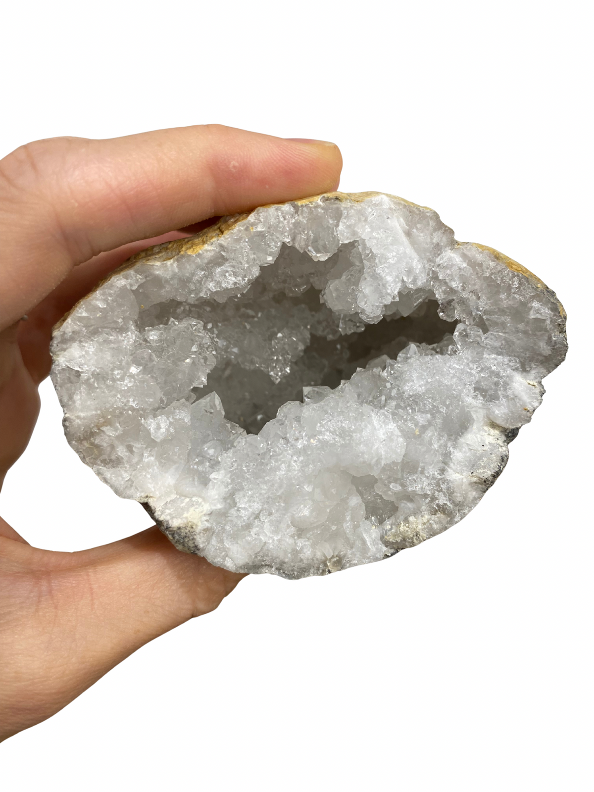 Kwarts geode half 3 (Marokko)