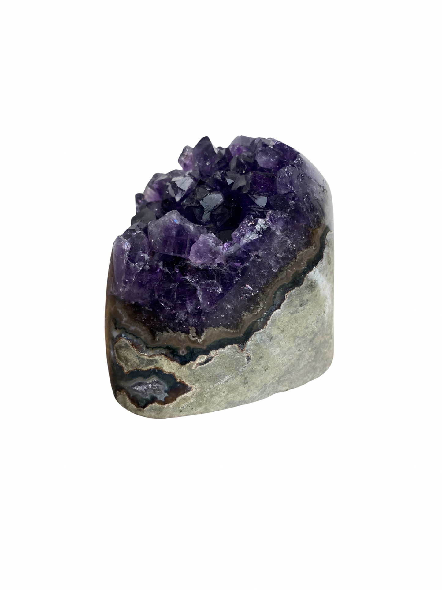 Galaxy Amethyst on stand