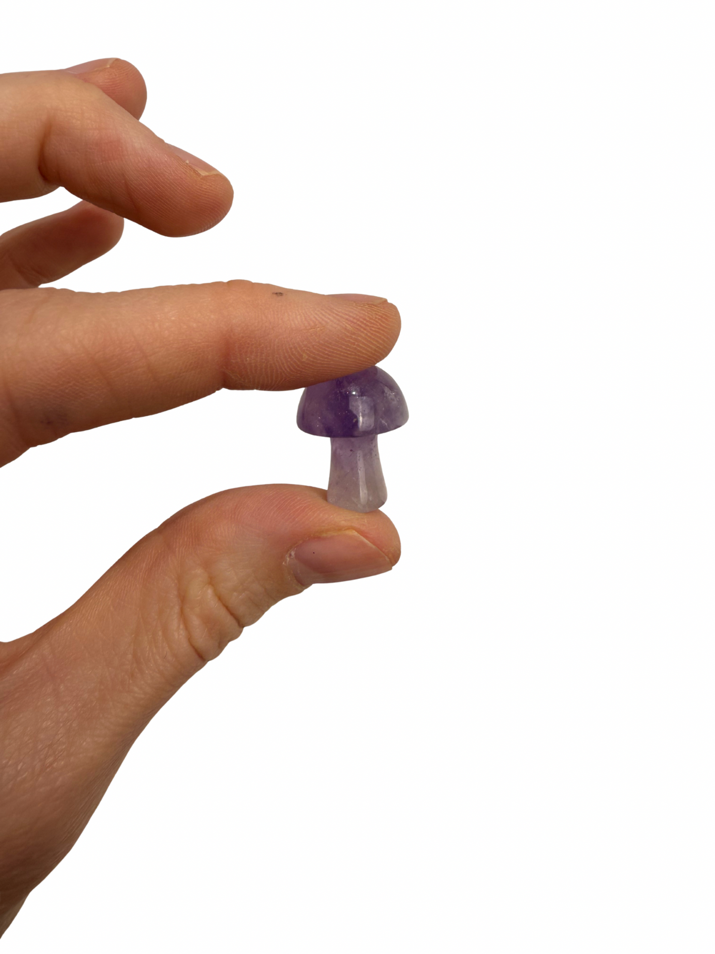Amethist mini paddenstoel