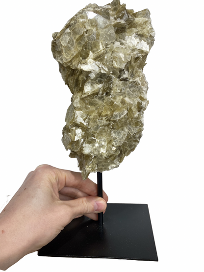 Gouden Mica op standaard