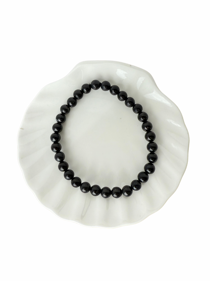 Shungite bracelet ball 6 mm