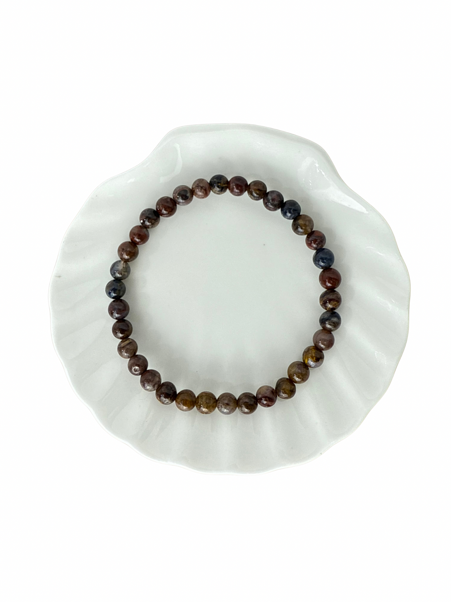 Apatite bracelet ball 6 mm