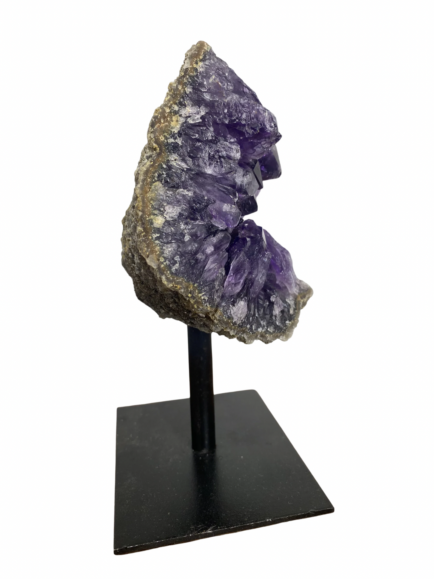 Amethist geode op standaard