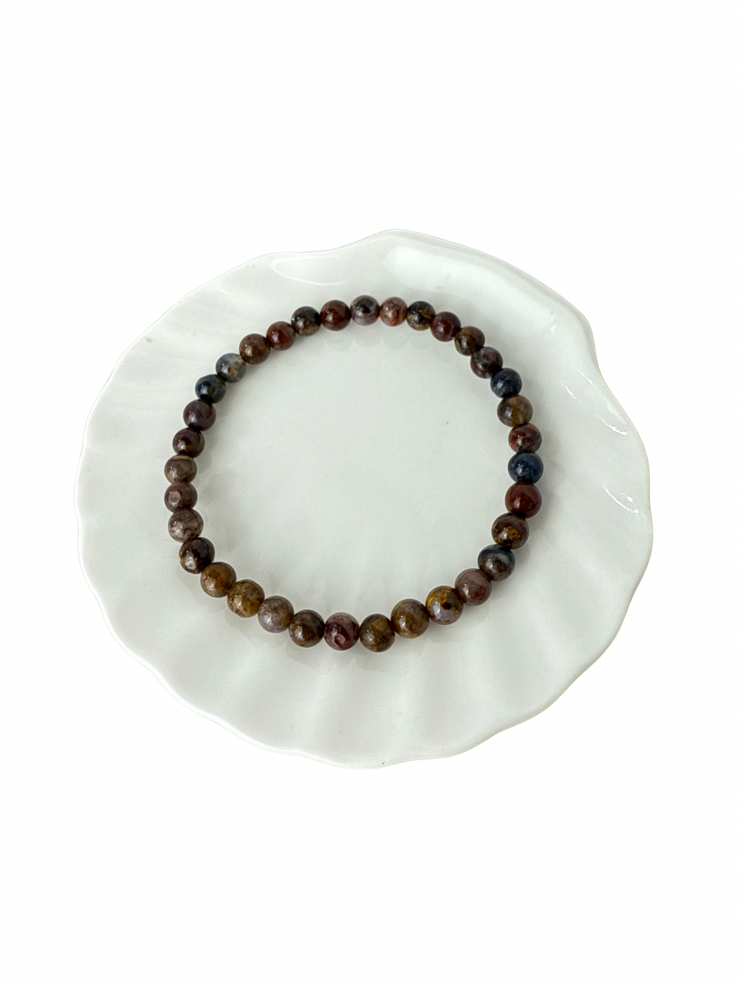 Apatite bracelet ball 6 mm
