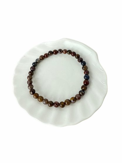 Apatite bracelet ball 6 mm