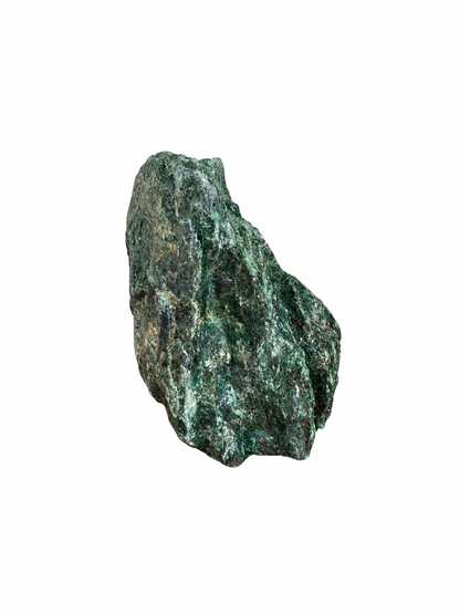 Ruwe Fuchsiet sculptuur op standvlak