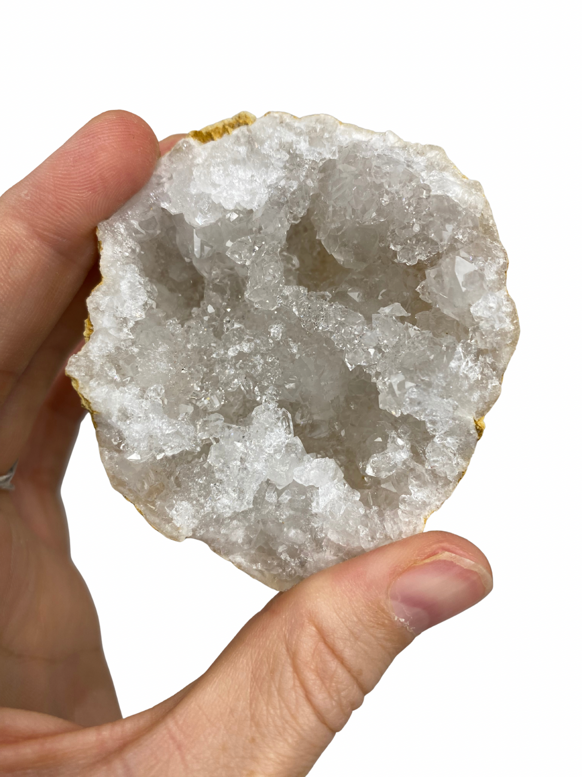 Kwarts geode half 2 (Marokko)
