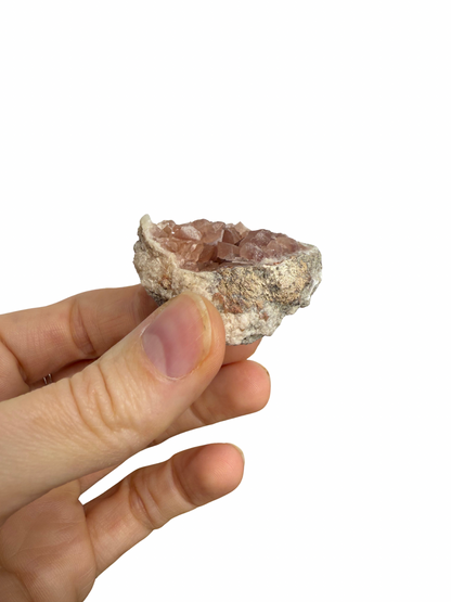 Roze Amethist geode uit Patagonië 2