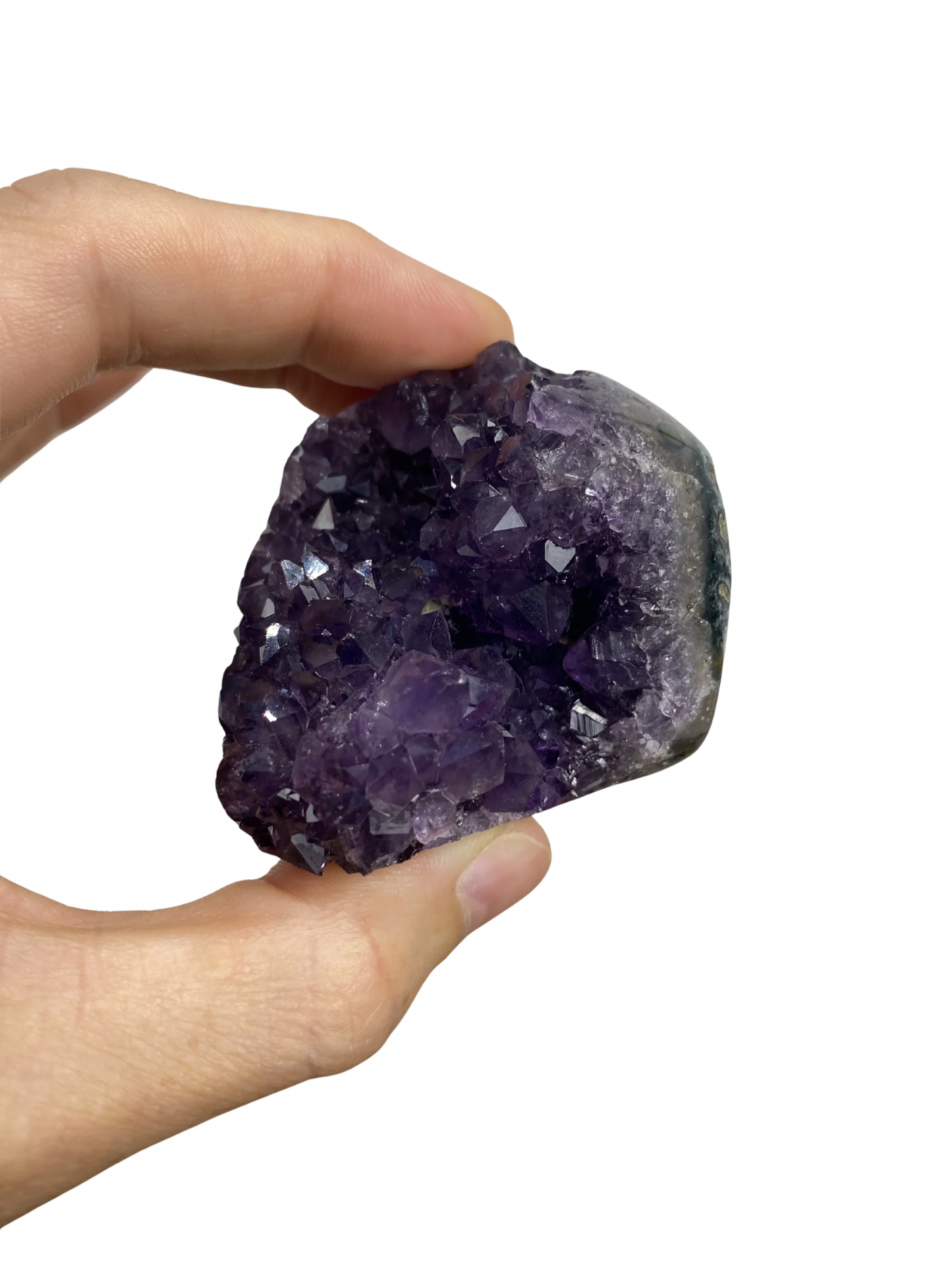 Galaxy Amethyst on stand