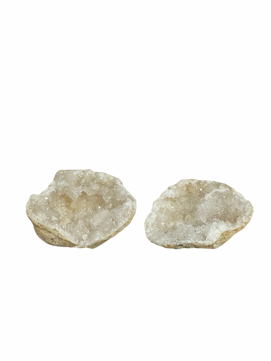 Kwarts geode set