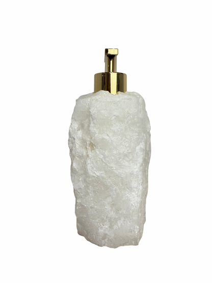 Zeeppomp van Bergkristal goud 5