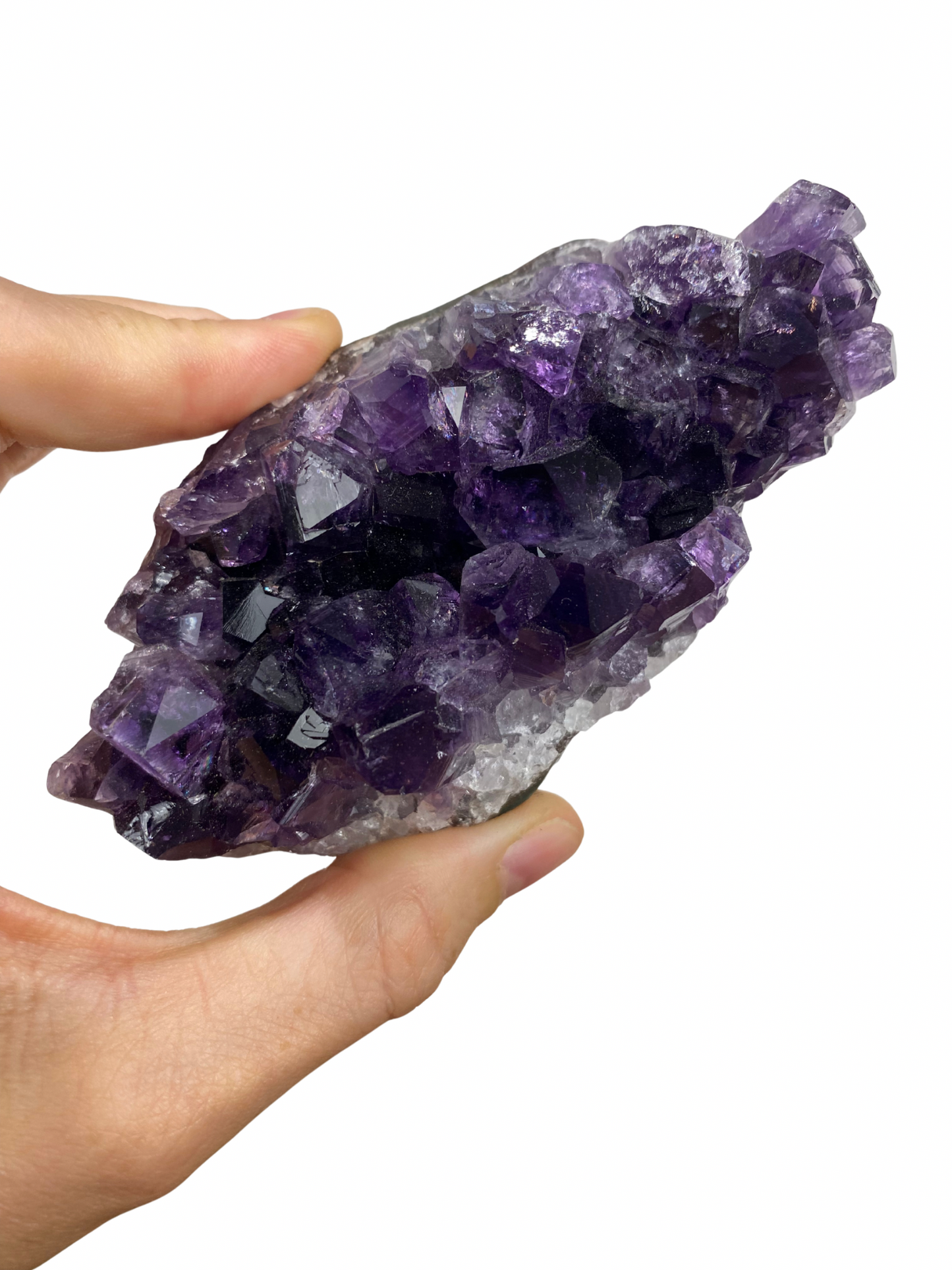 Galaxy Amethyst on stand