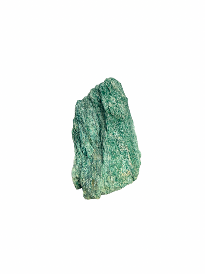 Ruwe Fuchsiet sculptuur op standvlak