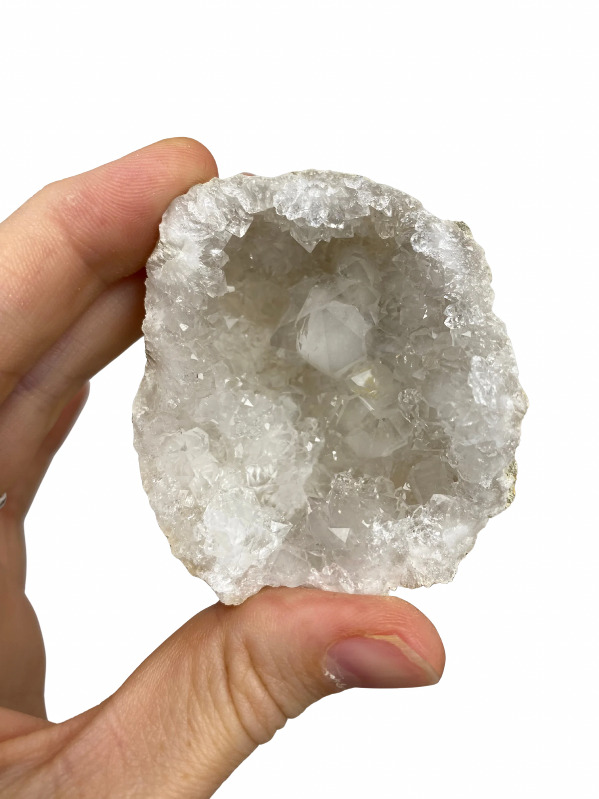 Kwarts geode half 1 (Marokko)