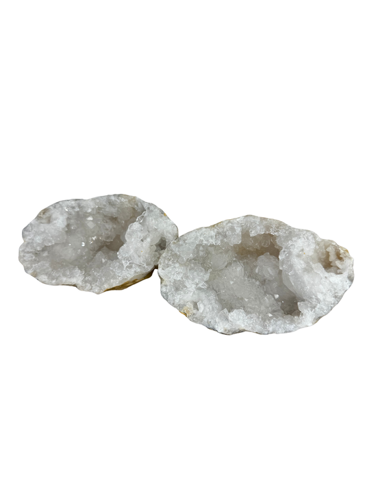 Kwarts geode set