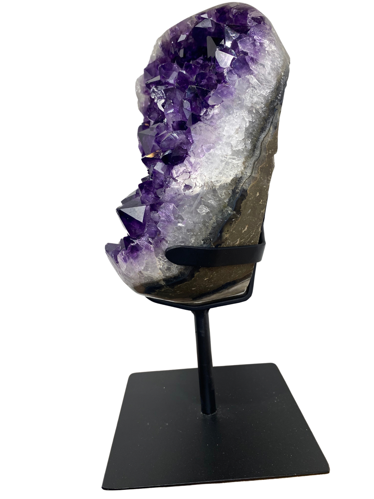Amethist met Calciet en Speculariet op standaard AA Kwaliteit (Brazilië) | 6,2 kg