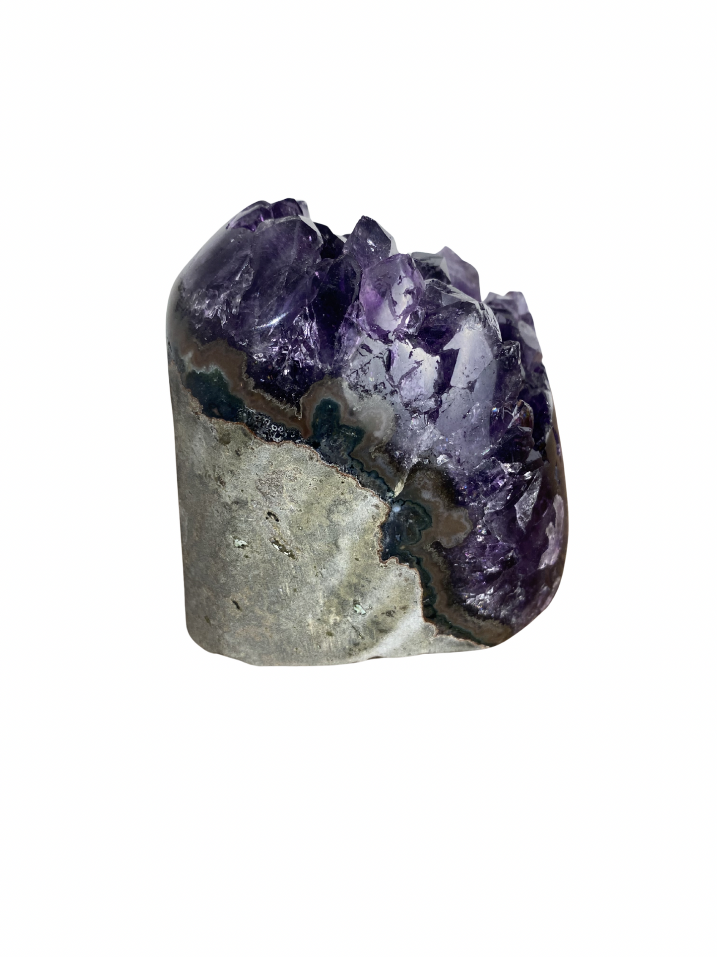 Galaxy Amethyst on stand