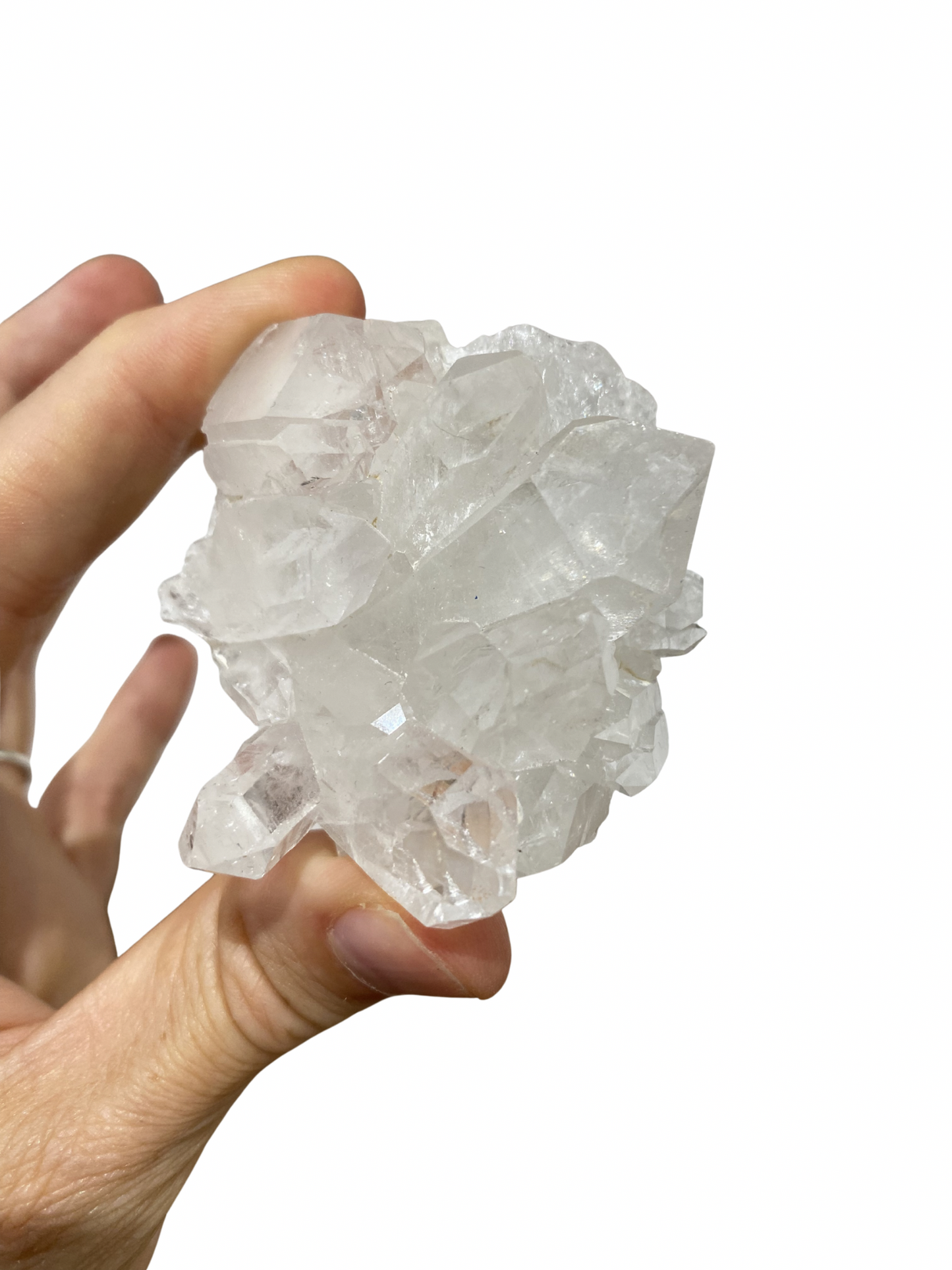 Bergkristal cluster (Brazilië)