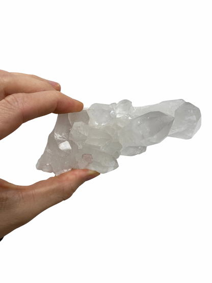 Bergkristal cluster (Brazilië)