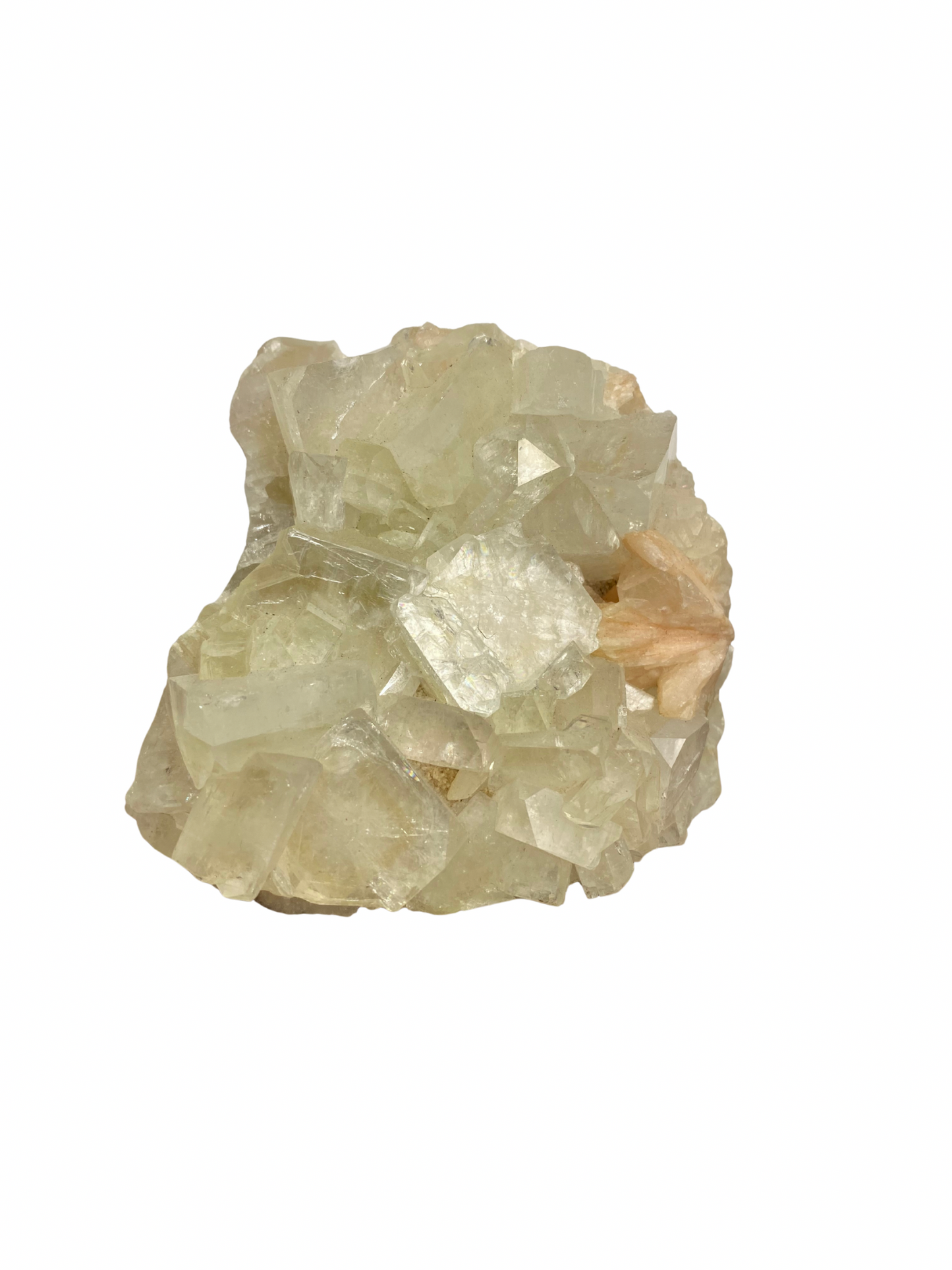 Apofyliet met Stilbiet cluster